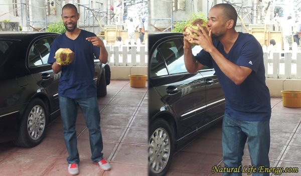 Refreshing Coconut Water from Jamaica