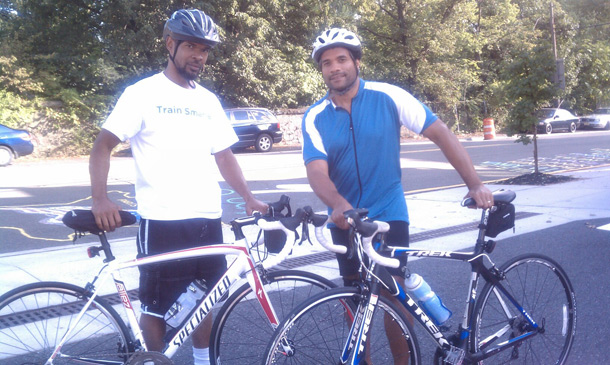 Aq and Alex With New Specialized Allez