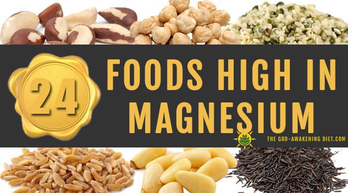 24 Foods High In Magnesium