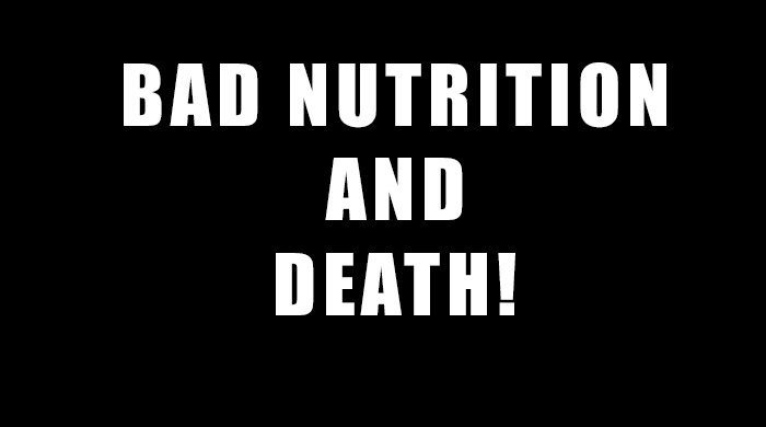 Bad Nutrition Now Kills More People Than Cigarettes