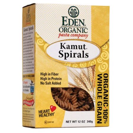 Eden Foods Organic Pasta Company Kamut Spirals - 12 oz