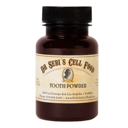Tooth Powder - Dr. Sebi Product