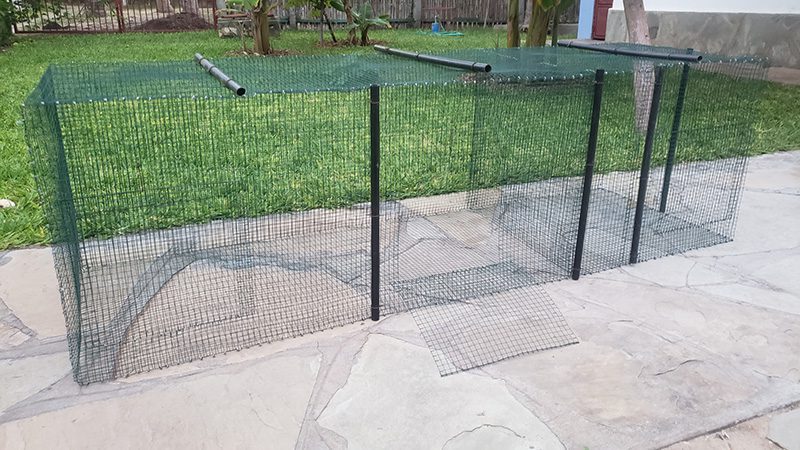 Wire Mesh Rabbit Cage